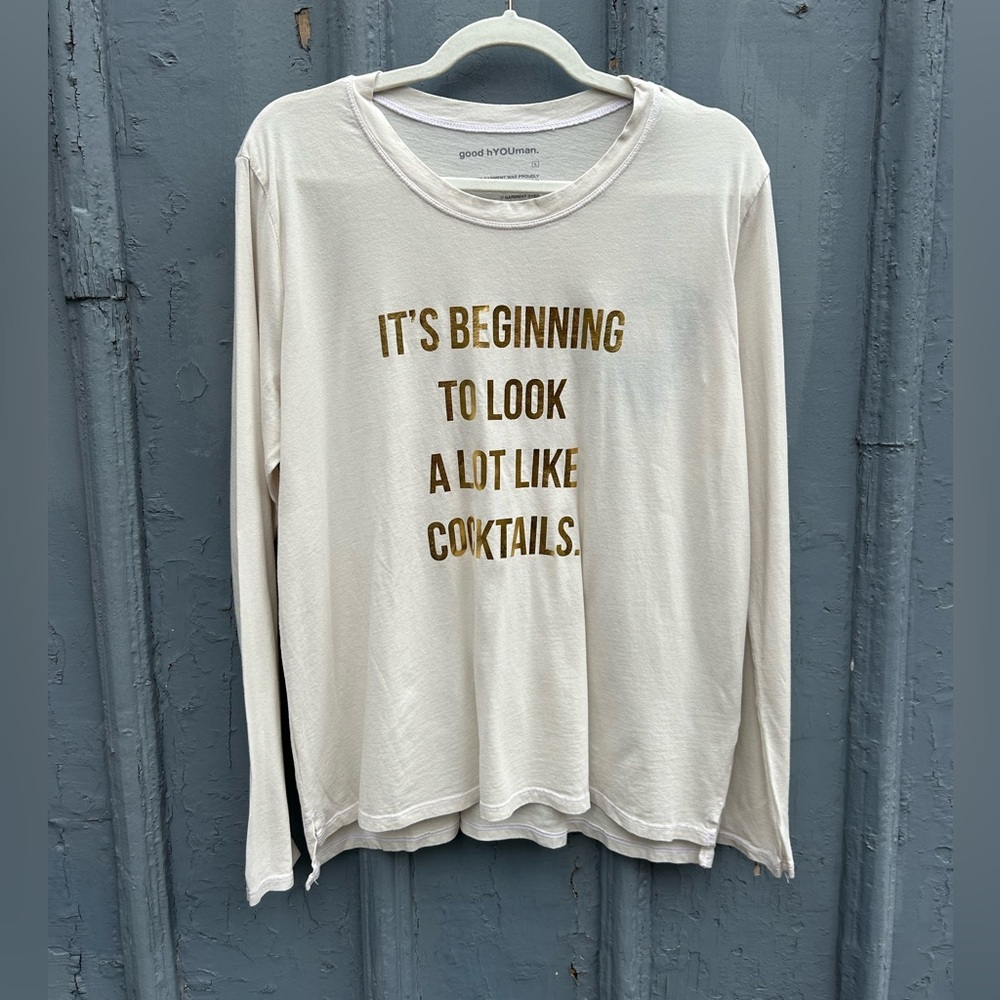 BNWT Good Hyouman “Cocktail” tee, size L
